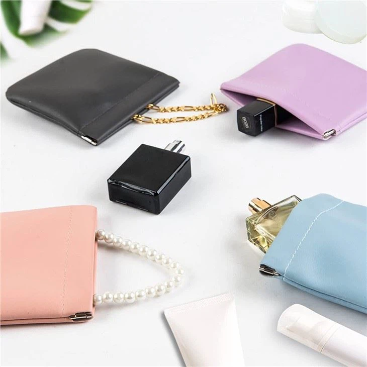 Pu Leather Mini Cosmetic Bag