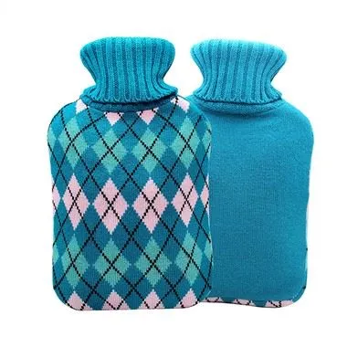 بنا ہوا ربڑ گرم پانی کی بوتل کا احاطہ