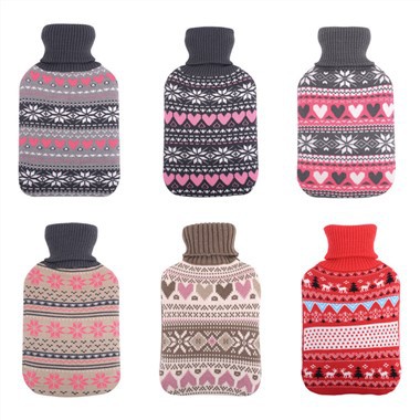 Bpa مفت ربڑ گرم پانی کی بوتل بنا ہوا کور