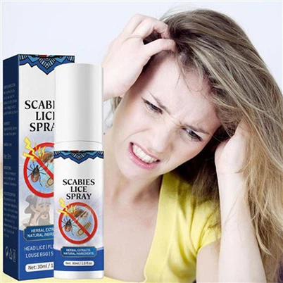 سر کے جوئیں فلی ٹک لوز ایگ ریمونگ ٹریٹمنٹ سپرے