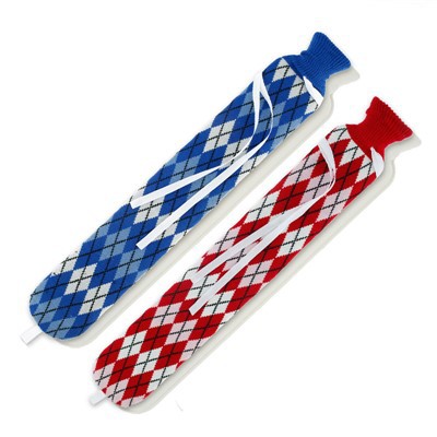 گردن کو گرم کرنے والی لمبی گرم پانی کی بوتل