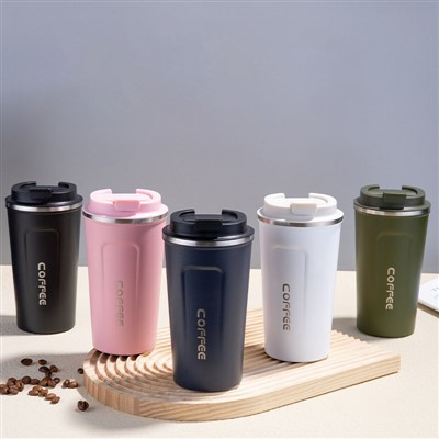 12oz 16oz سٹینلیس سٹیل ٹریول مگ موصل کافی کپ